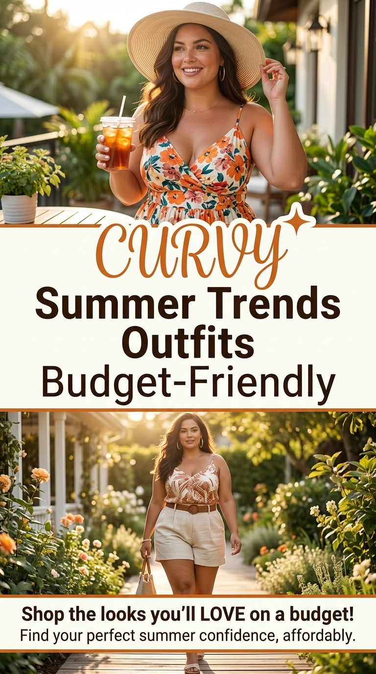 Curvy & Confident: Summer Outfits That Actually Flatter