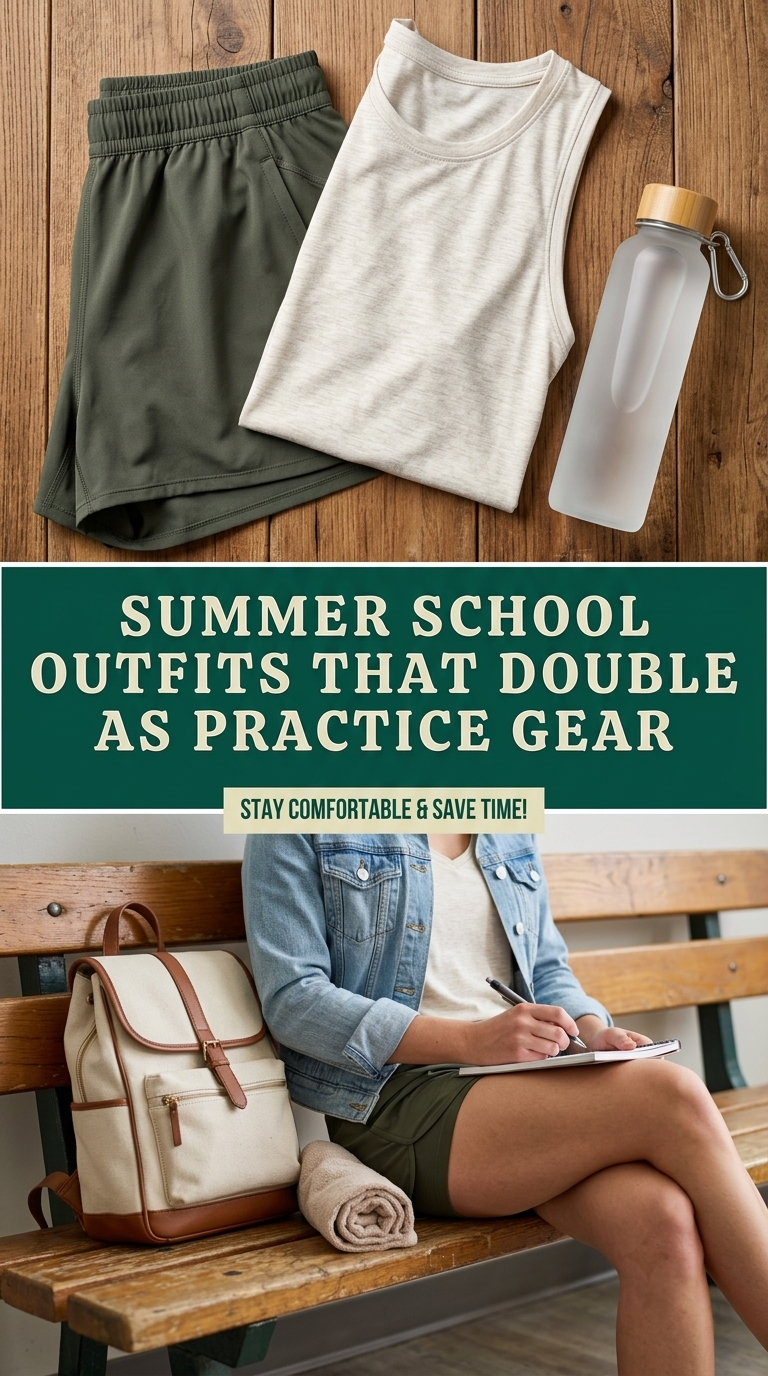 From Desk to Drills: The Ultimate Guide to Sporty Summer School Style