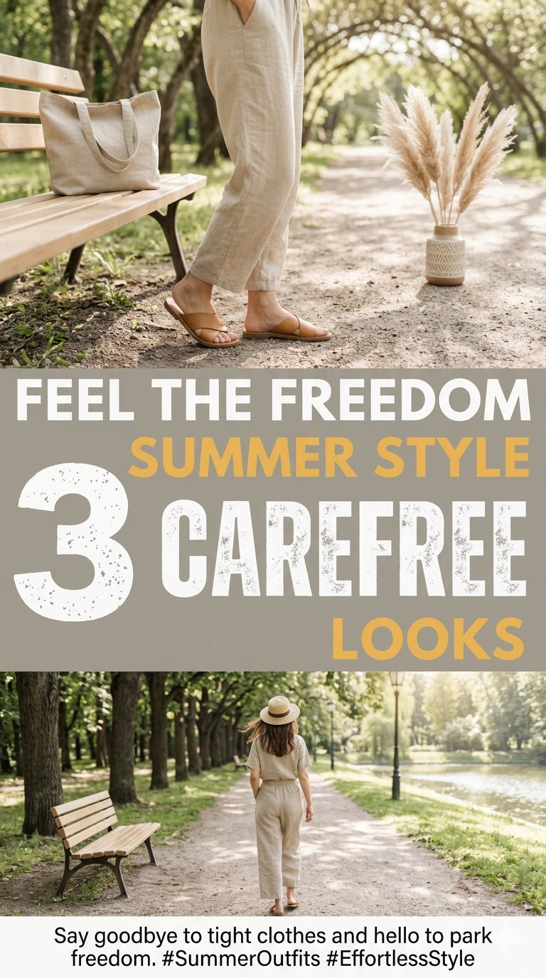Breezy Summer Outfits for Park Walks & Picnics That Survive Grass Stains and Kid Chases